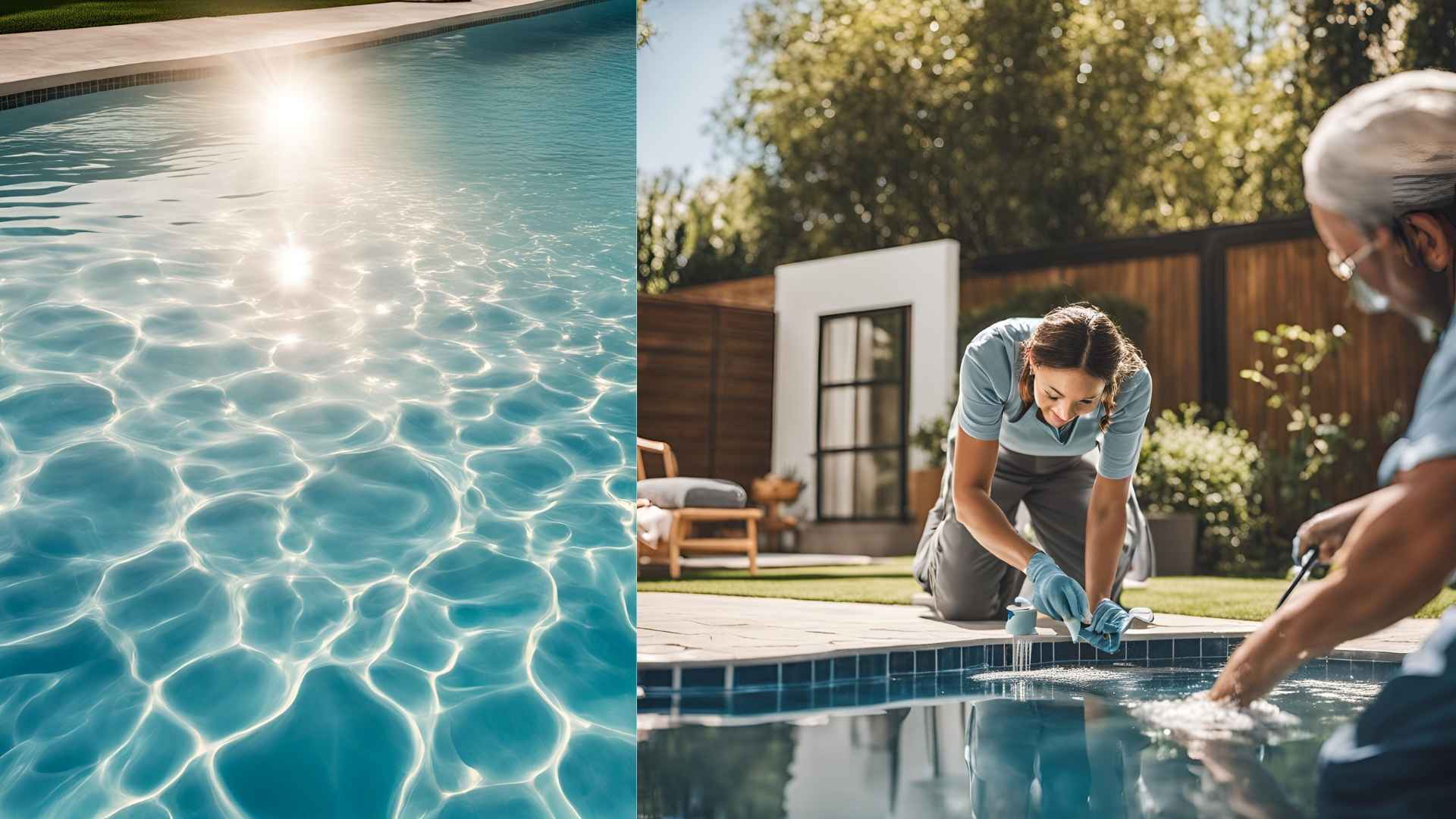 Keep Your Pool Waterline Sparkling Clean